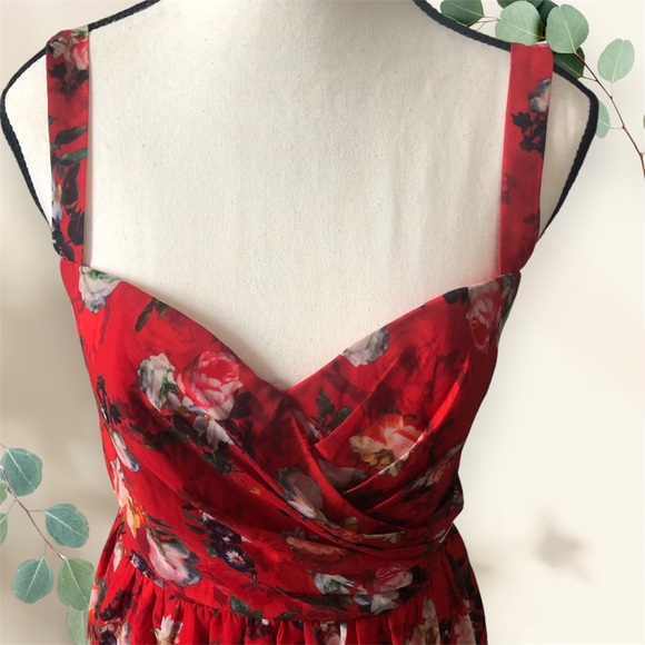 ♥️🌹THE KOOPLES Dress Red🌹♥️ - Picture 5 of 15